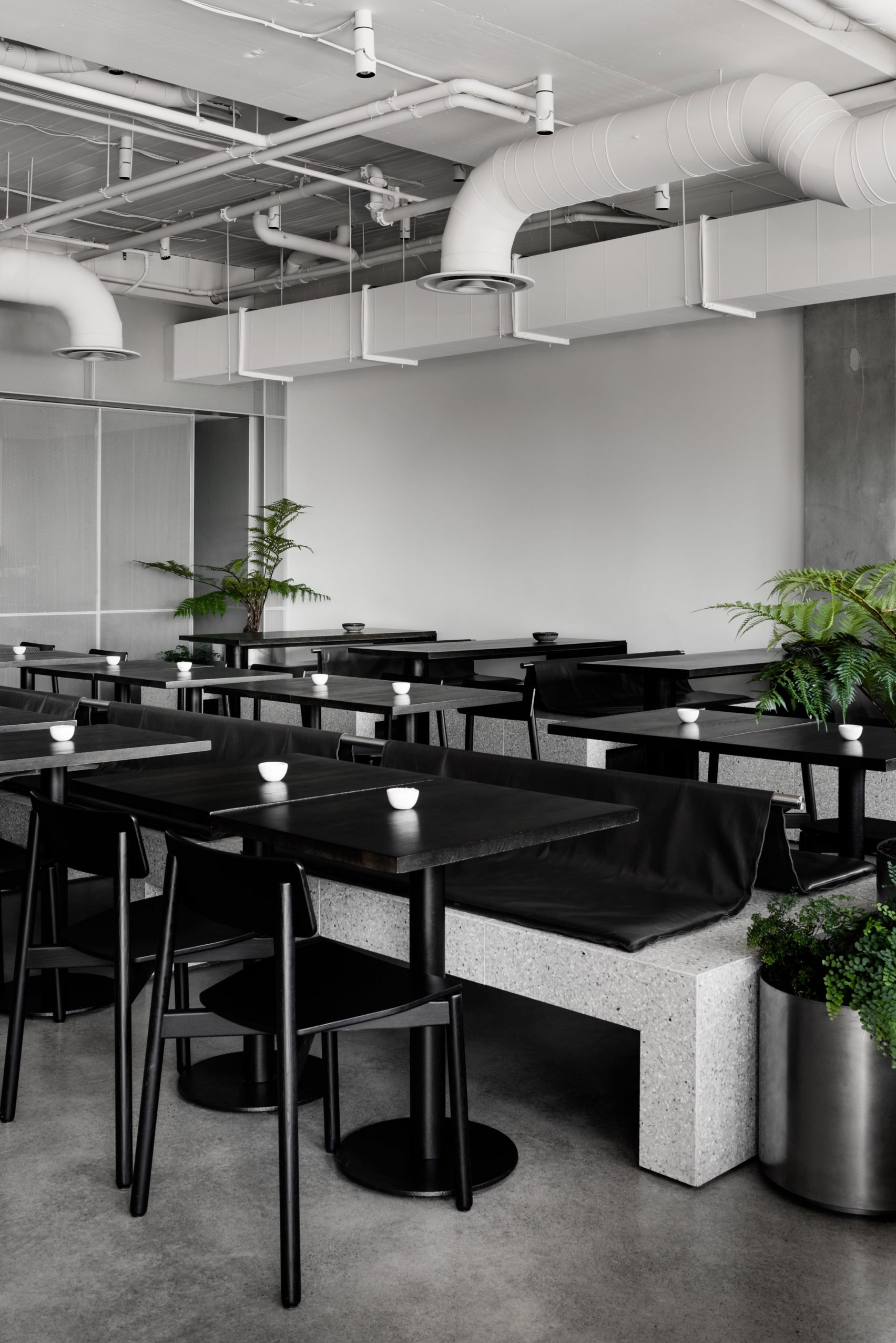 Монтаж вентиляции кафе, ресторана