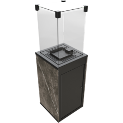 Kratki PATIO/MINI/M/G31/37MBAR/Q/N/P/G - NATURALI PIETRA GREY с ручным управлением