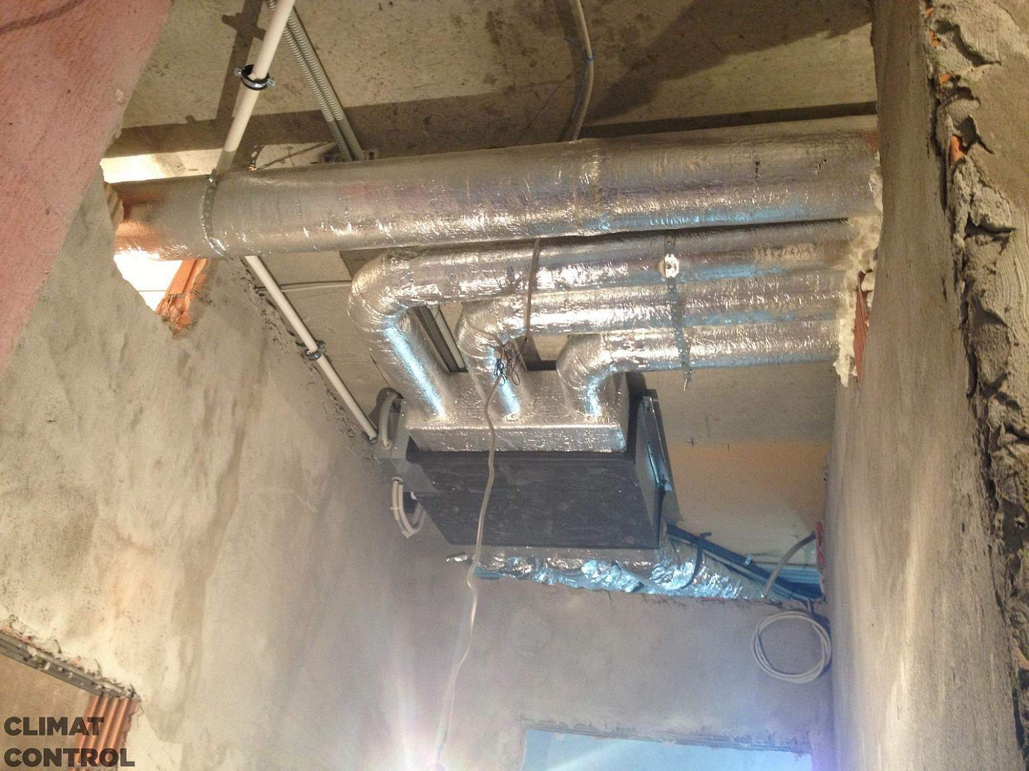 Монтаж вентиляции в квартире, в Перми