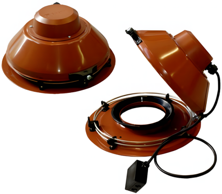 Systemair TFSR 125 XL Sileo Red