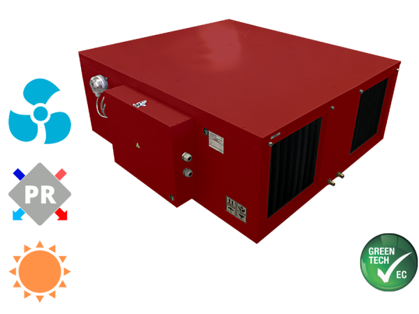 MIRAVENT PR 4500 W (с водяным калорифером)