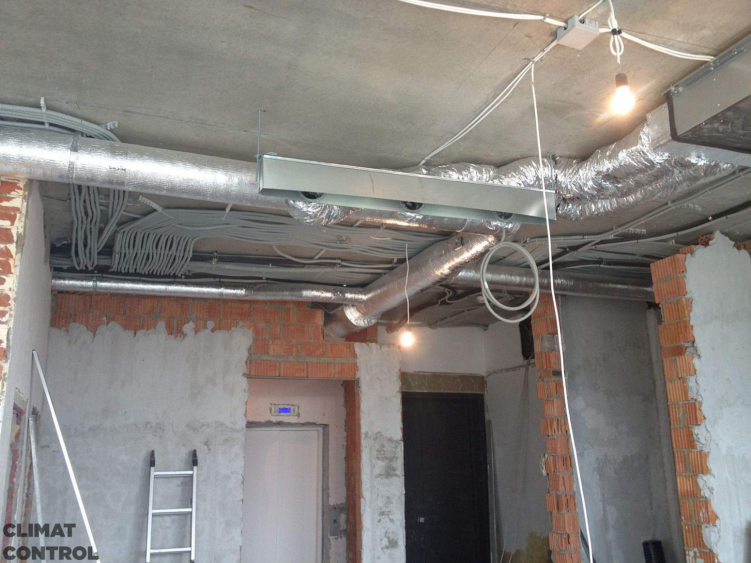 Монтаж вентиляции в квартире, в Перми