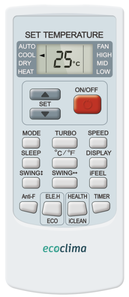 Ecoclima Frost Line ECW/I-AX12/FB-4R1 / EC/I-AX12/F-4R1