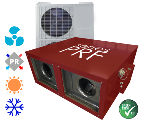 MIRAVENT PRF 3300 W (с водяным калорифером)